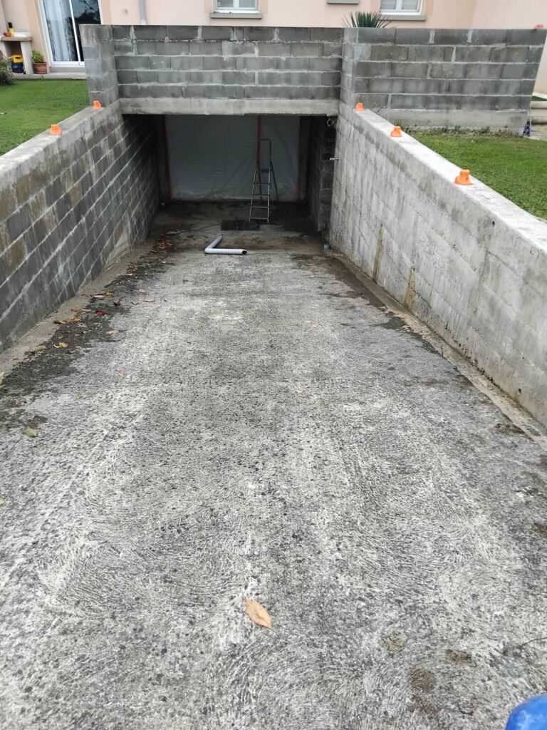 chemin de garage maconnerie 2
